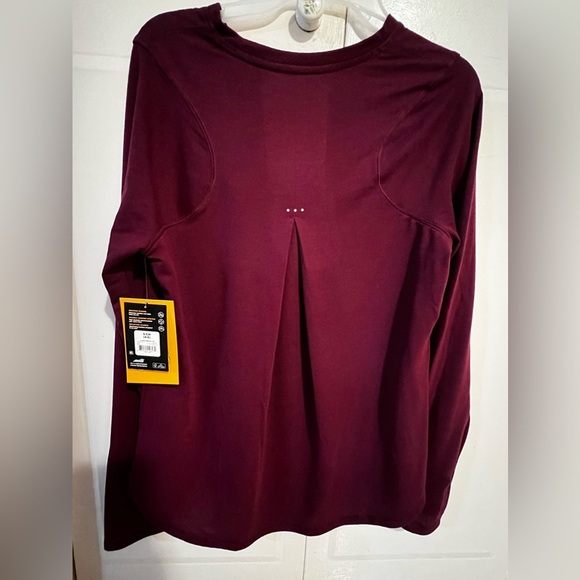 Women's Crop Long Sleeves Workout Tops Sports Shirts Avía LS Performance Tee - Picture 7 of 12